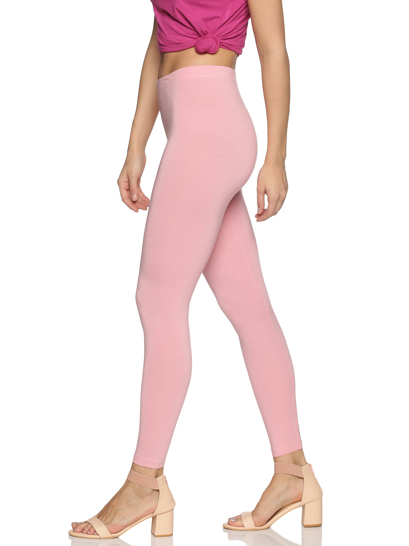 Pink ankle