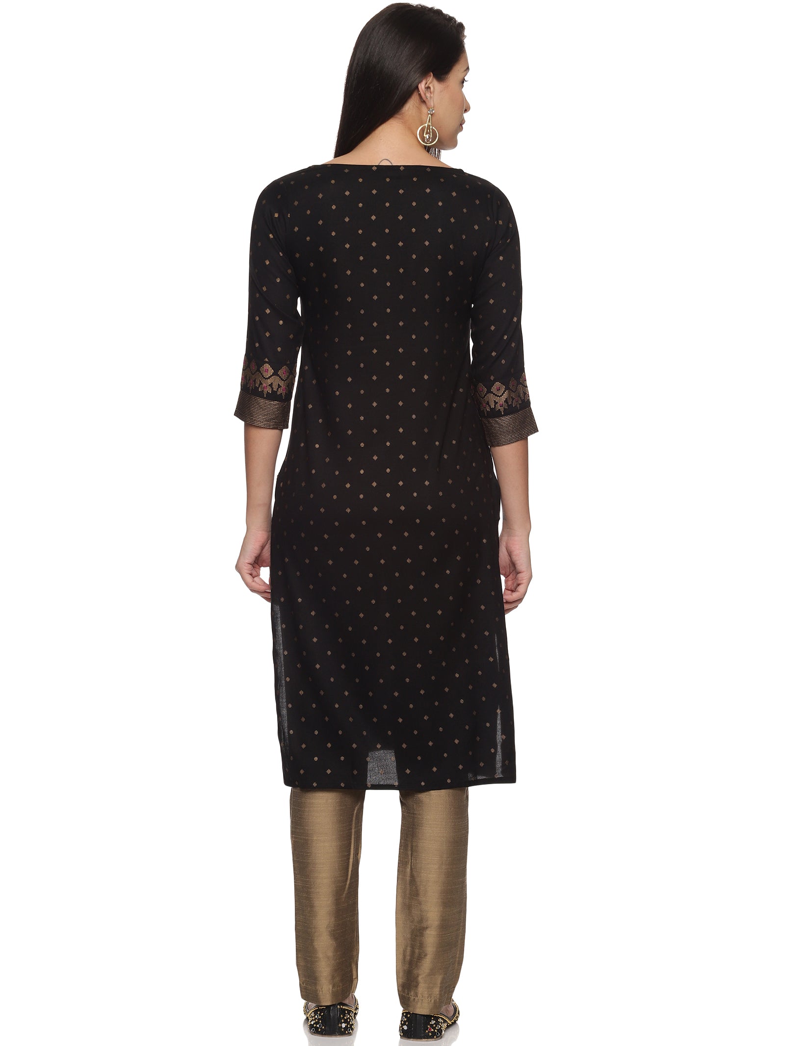 Dots And Diamond Kurti