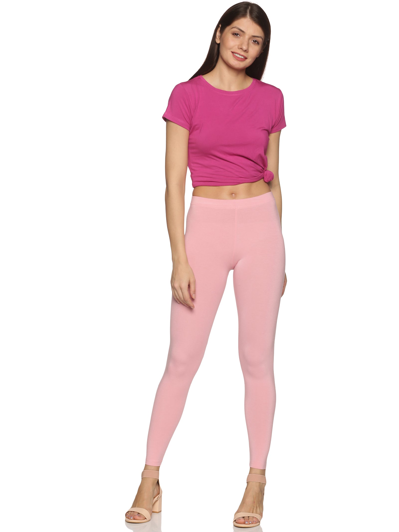 Pink ankle