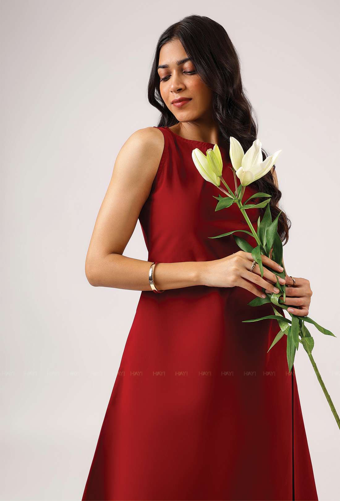 Lovelit High Love Sleeveless Boat Neck Co Ords