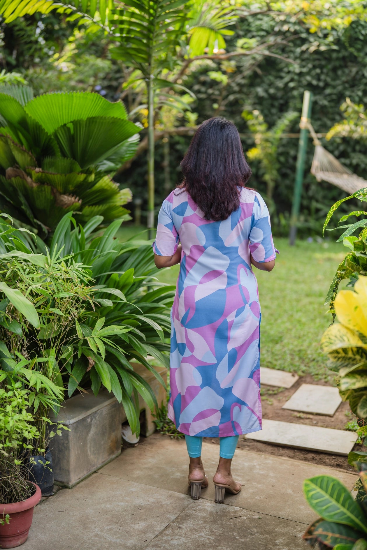 Abstract Printed Kurta