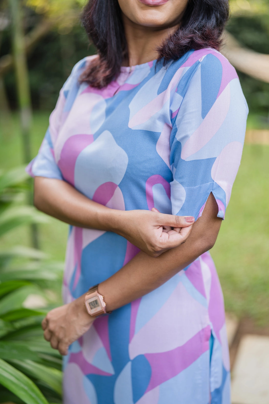 Abstract Printed Kurta