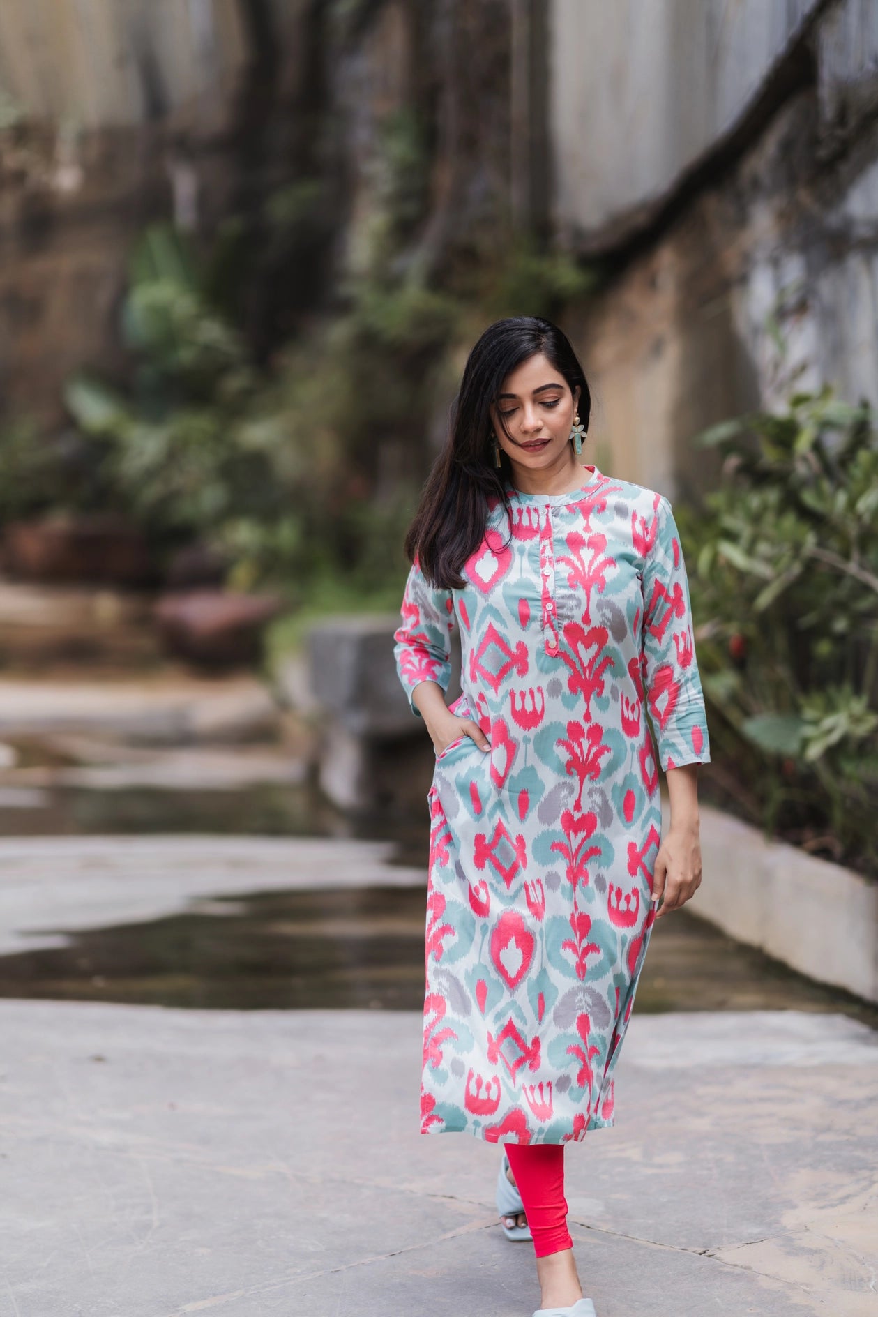 Hued Ikat