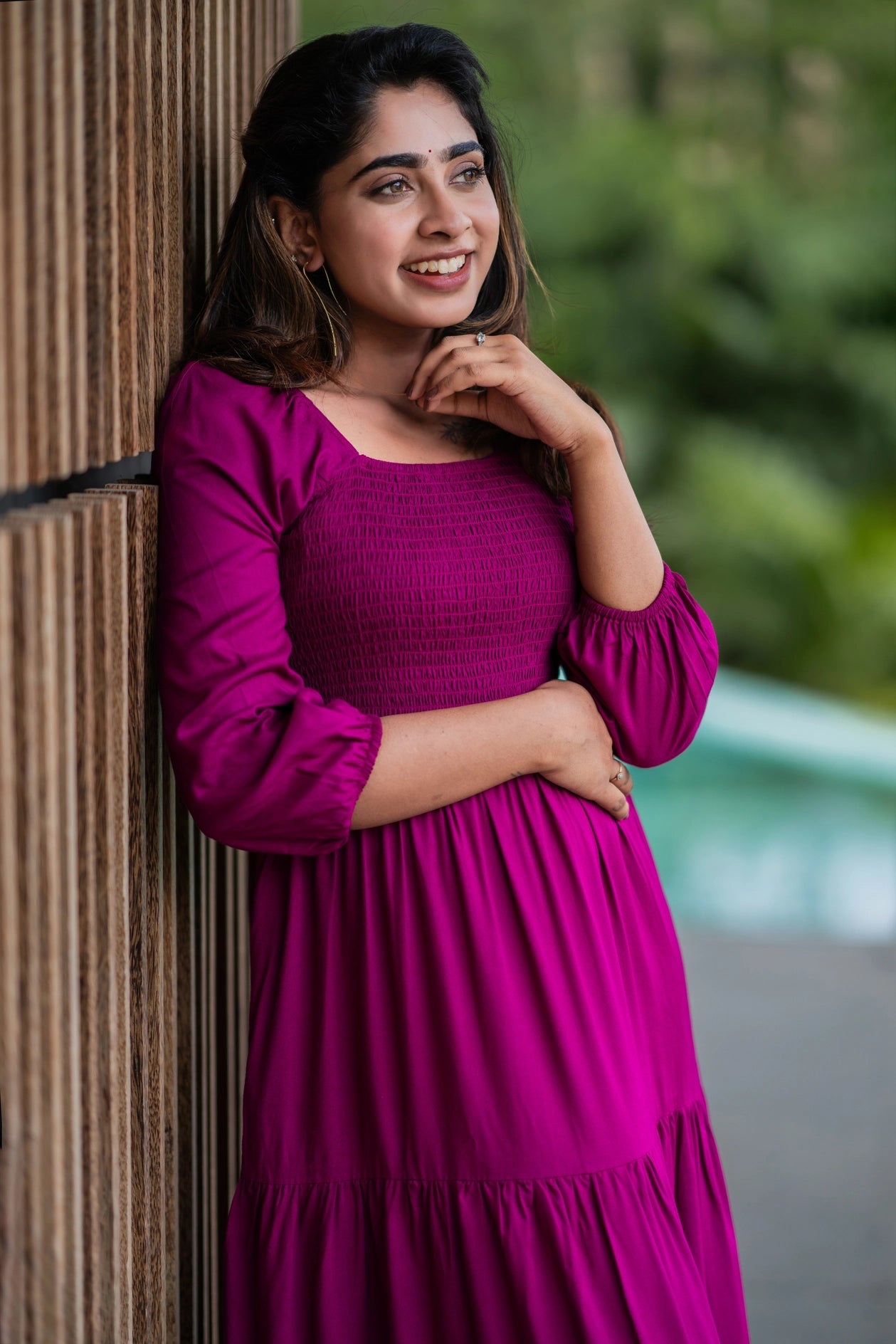 Majenta Smock Dress