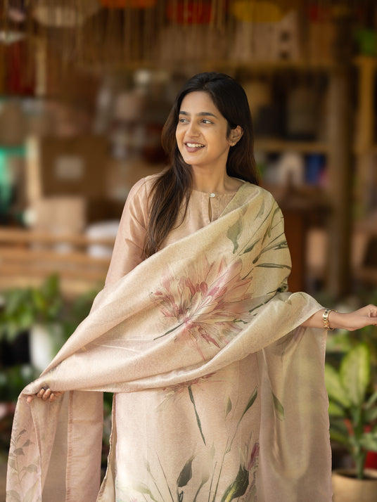 Golden Hour Organza Kurta