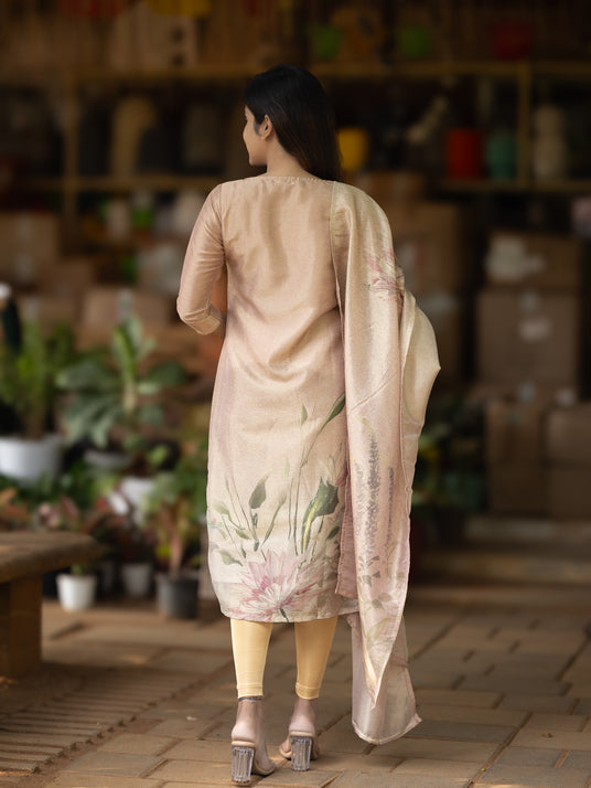 Golden Hour Organza Kurta