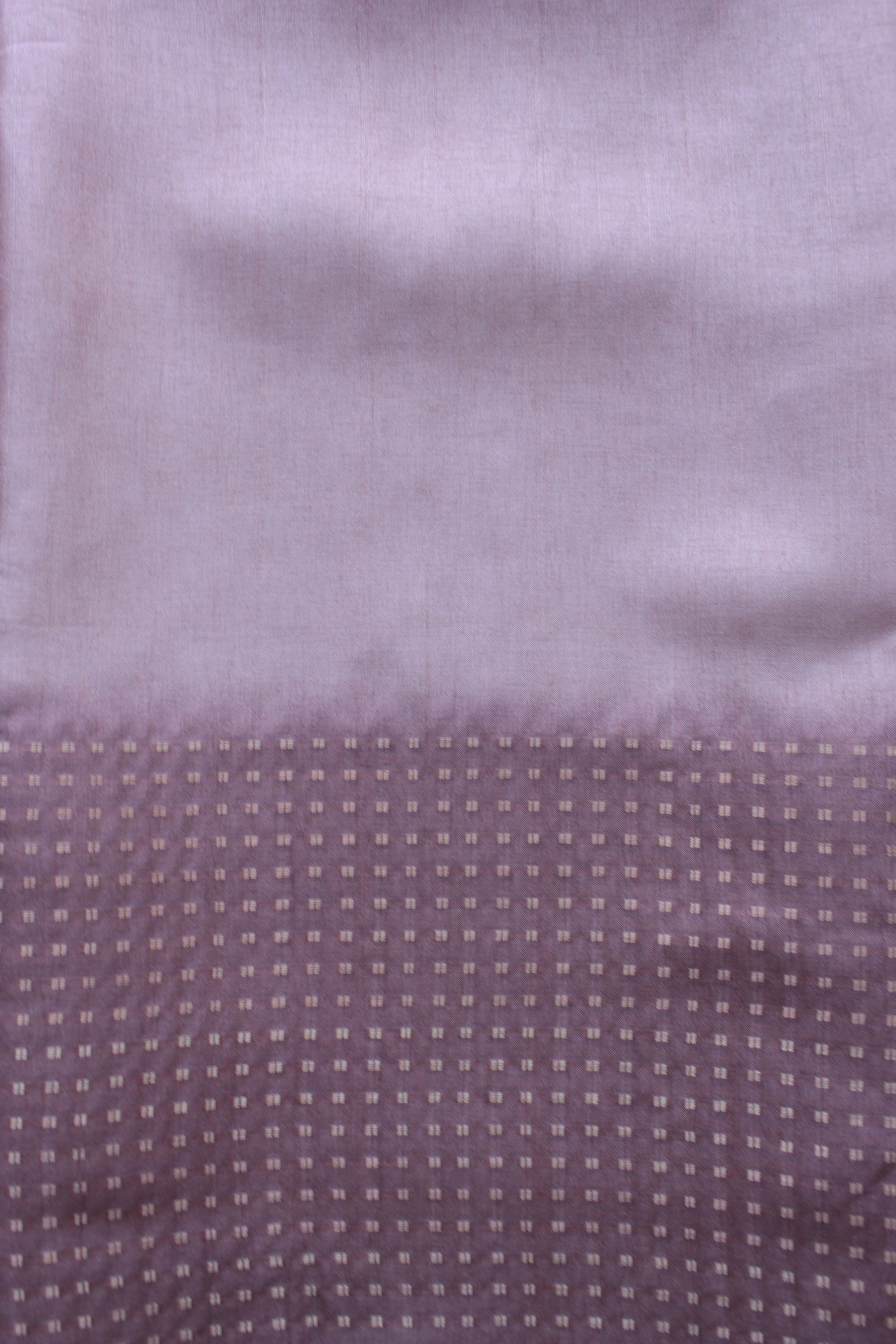 Soft Mauve Tussar Sequence Daman Unstitched Fabric