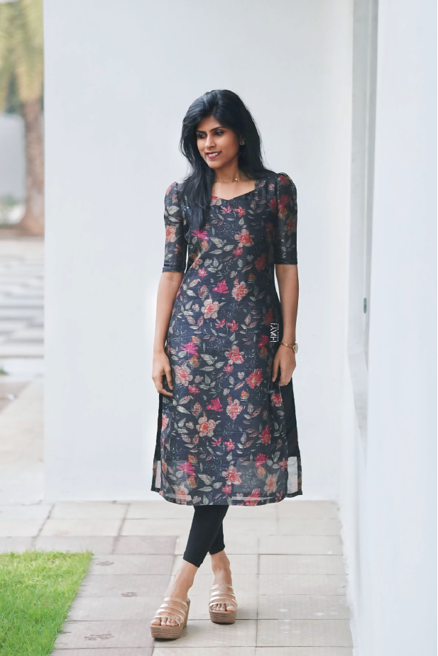 All Eyes on You Silk Slub Kurta