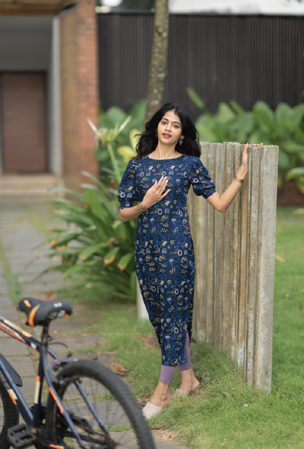 Haven Space Viscose Printed Kurta