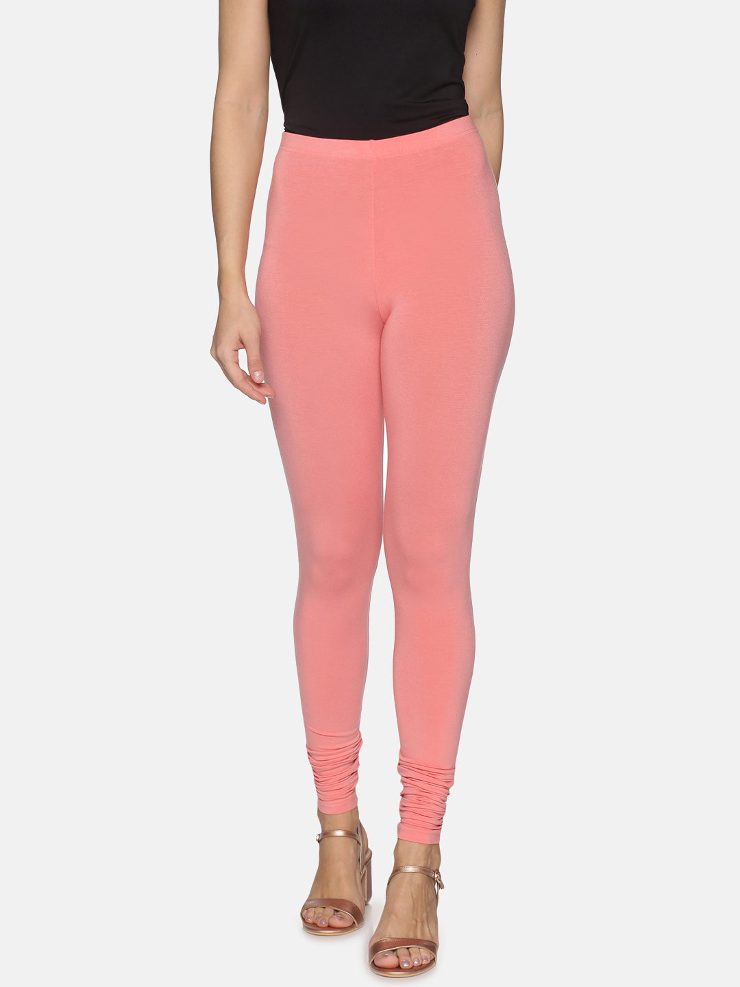 Light peach color leggings on sale