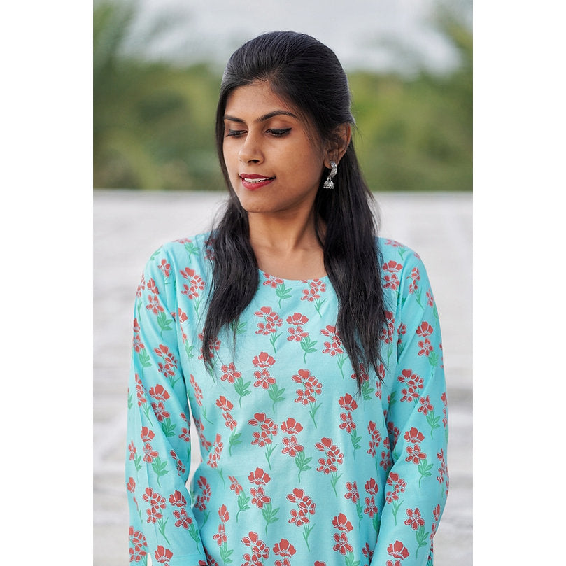 FLORAL KURTI
