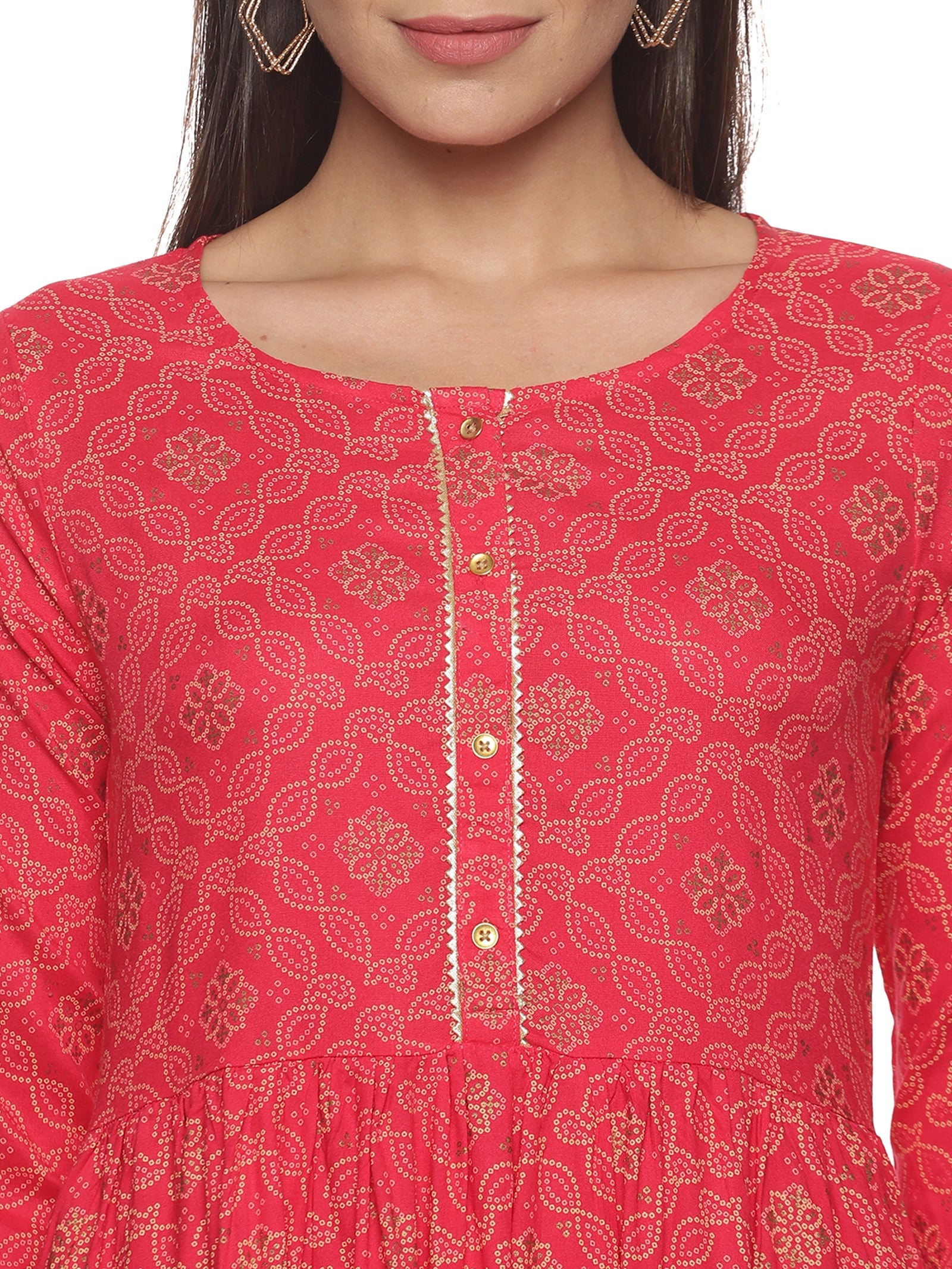 Bandhani Kurti