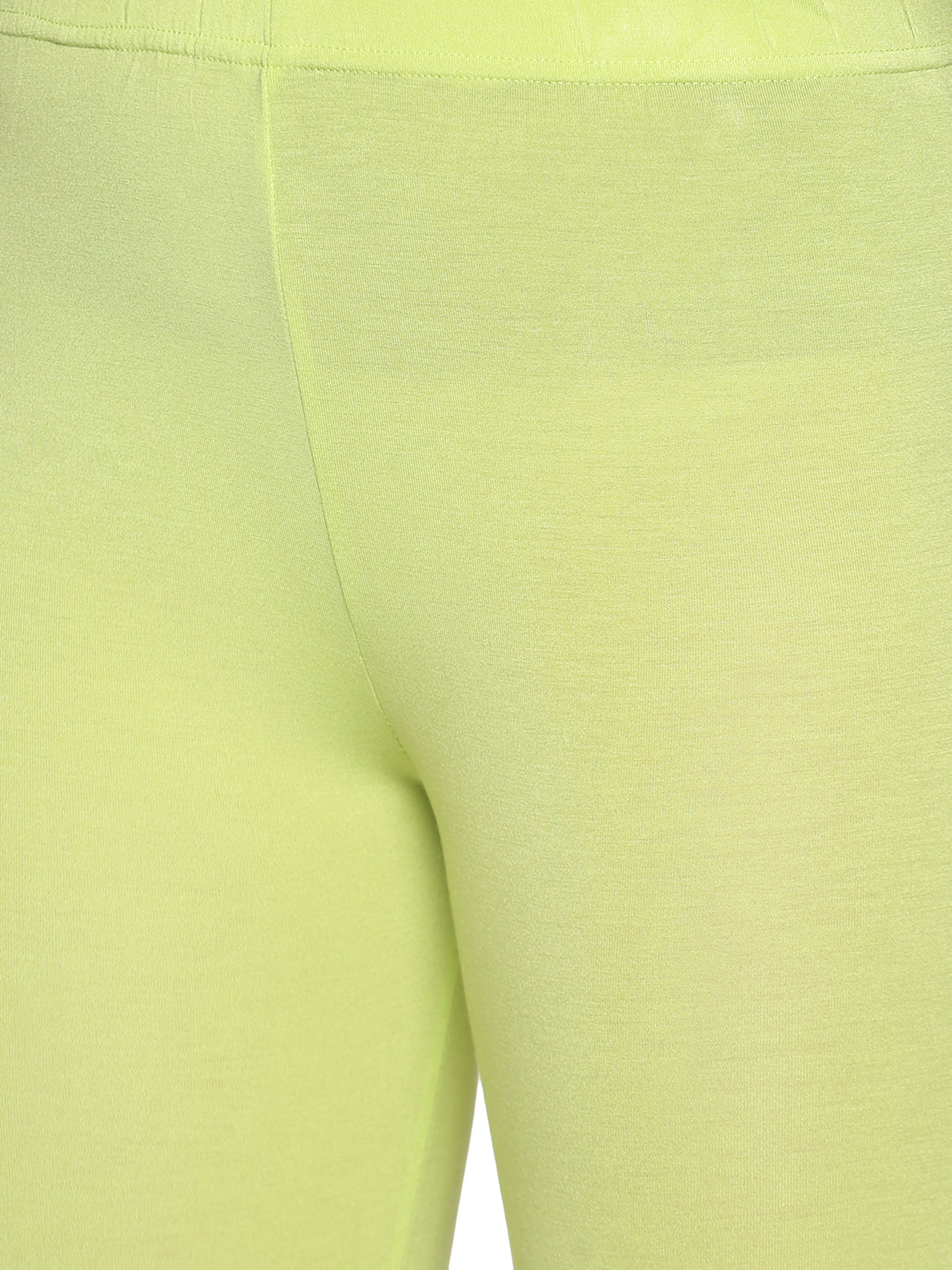 Lime green churidar