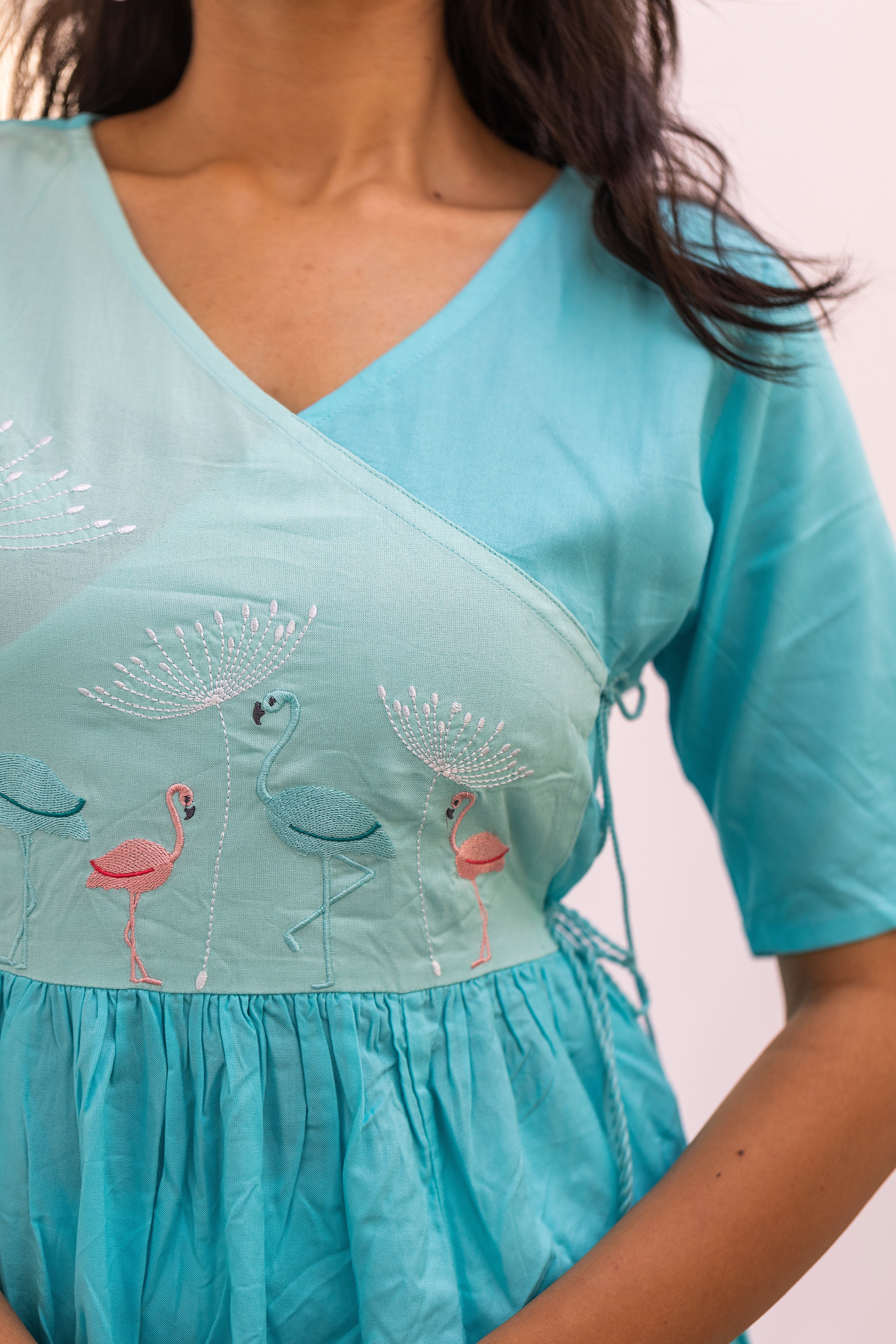 Delicate Flamingos