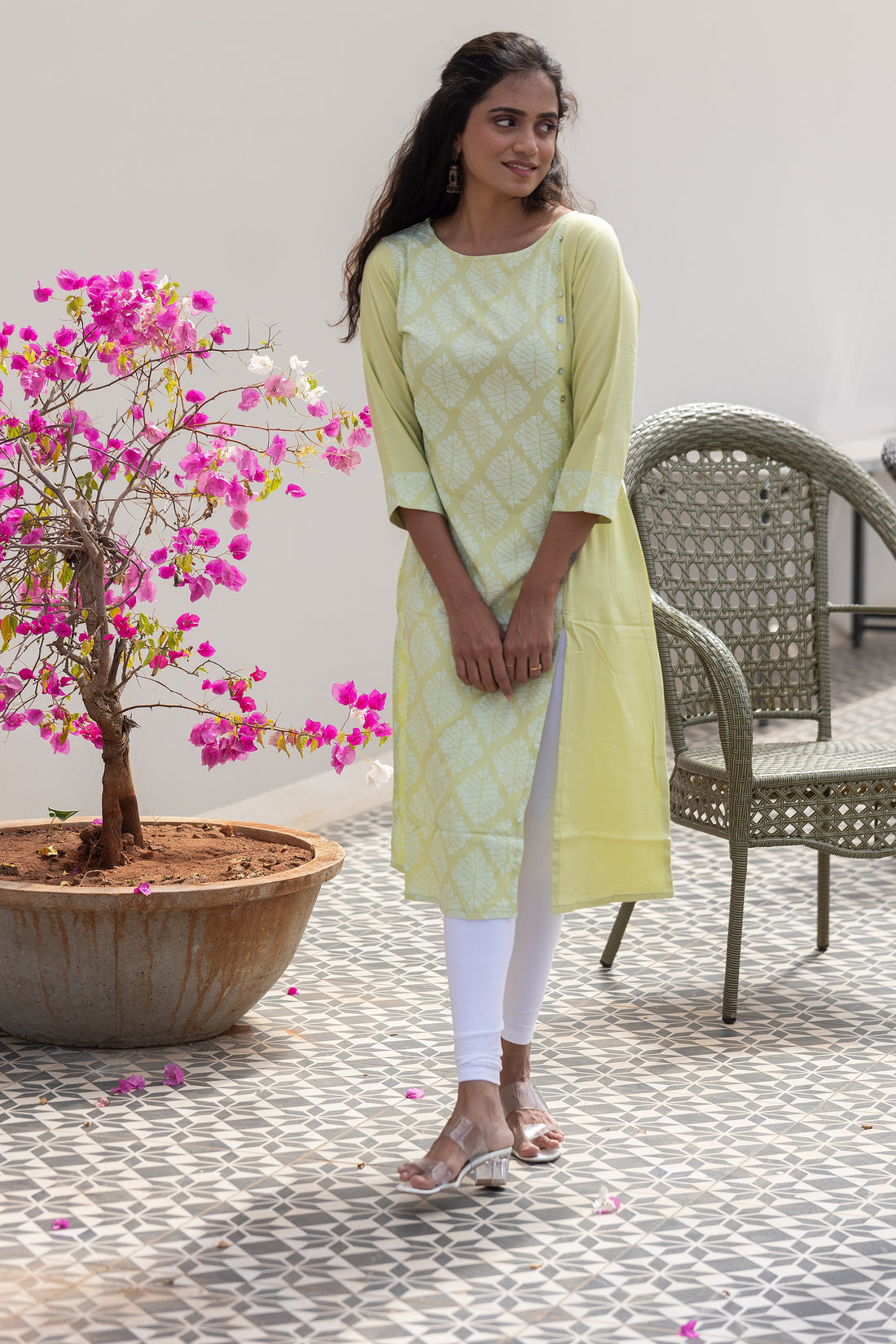 Leaves and Beyond Kurti