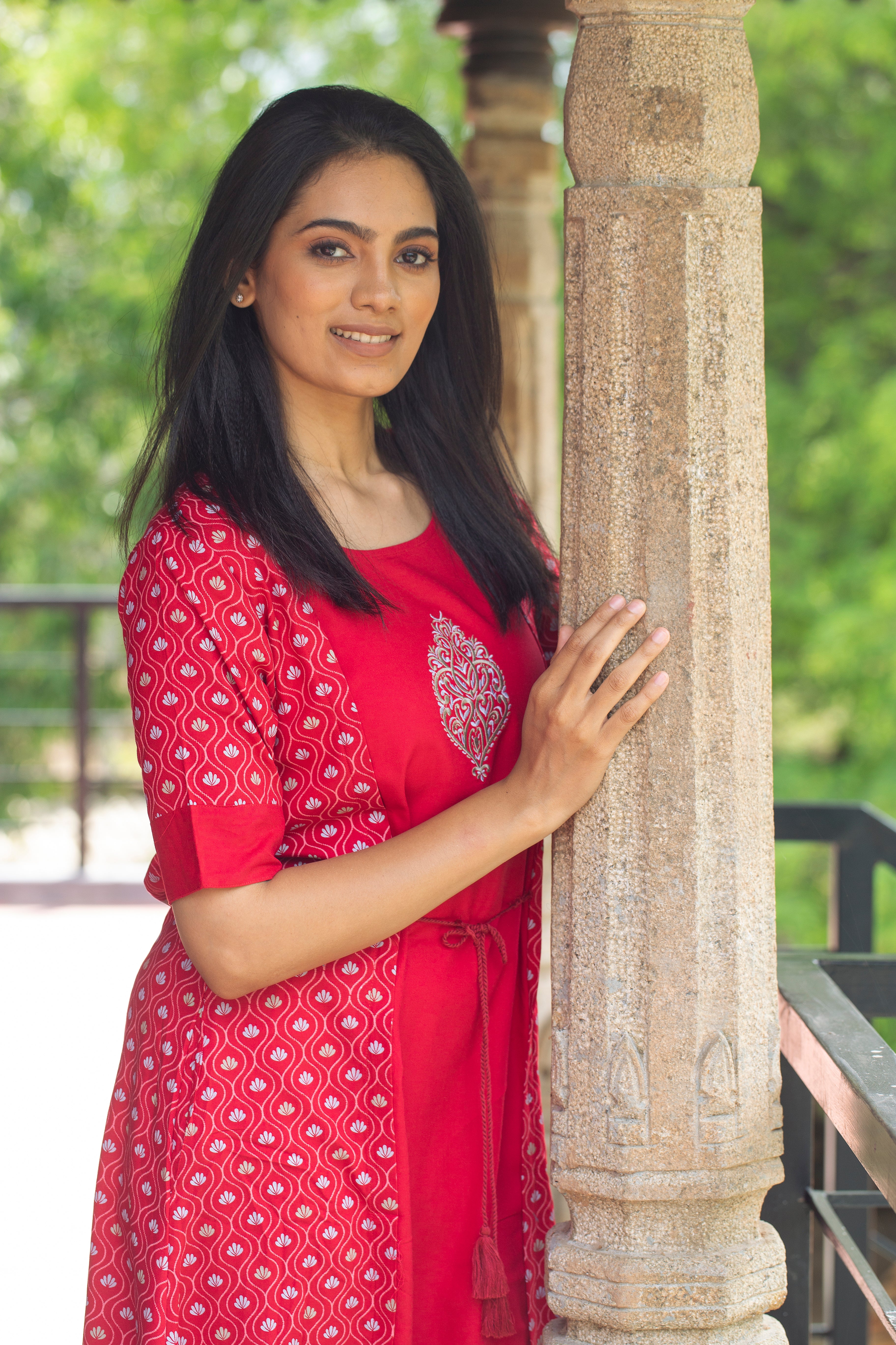 Floral Impression Kurti