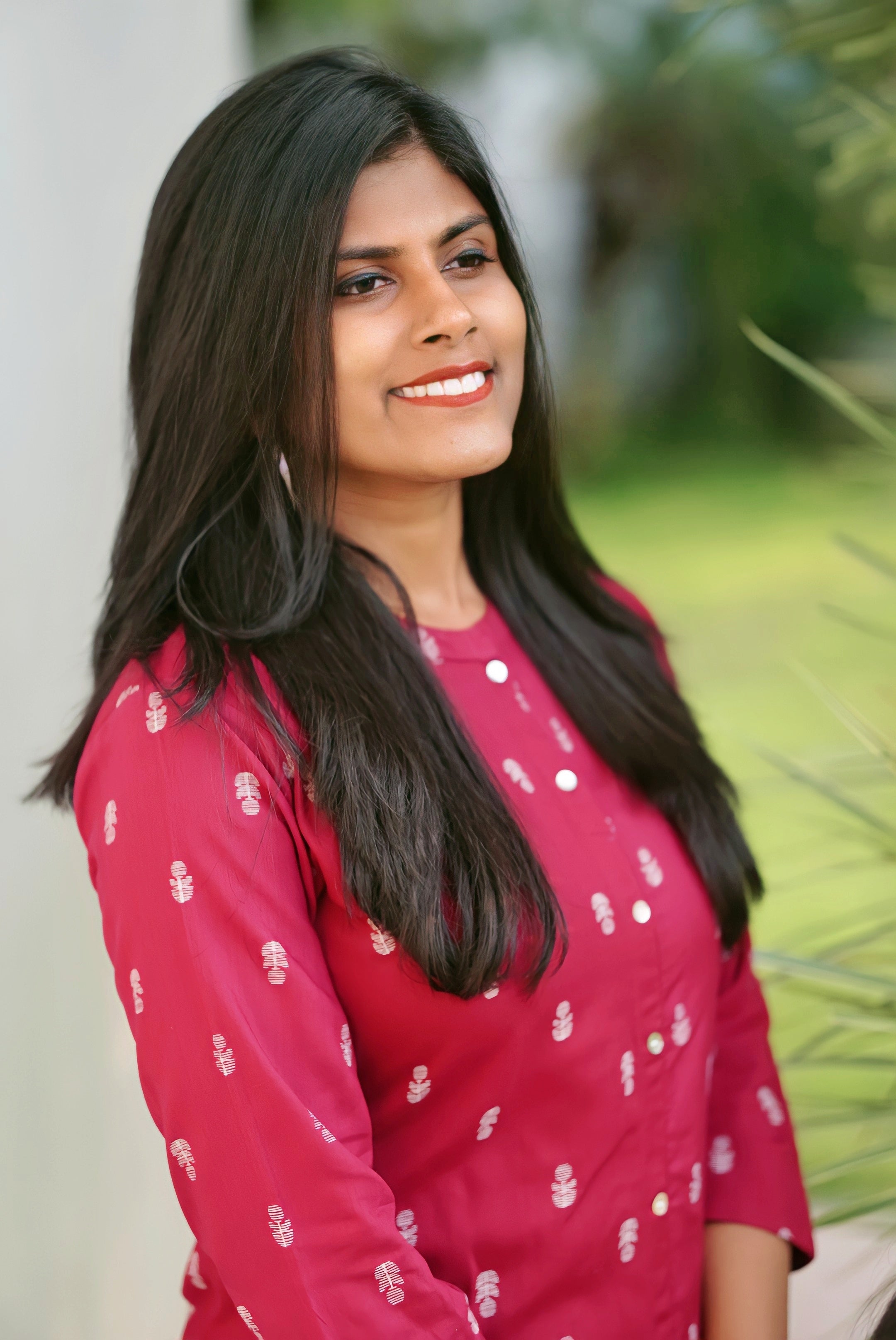 Scandinavian Flower Kurti