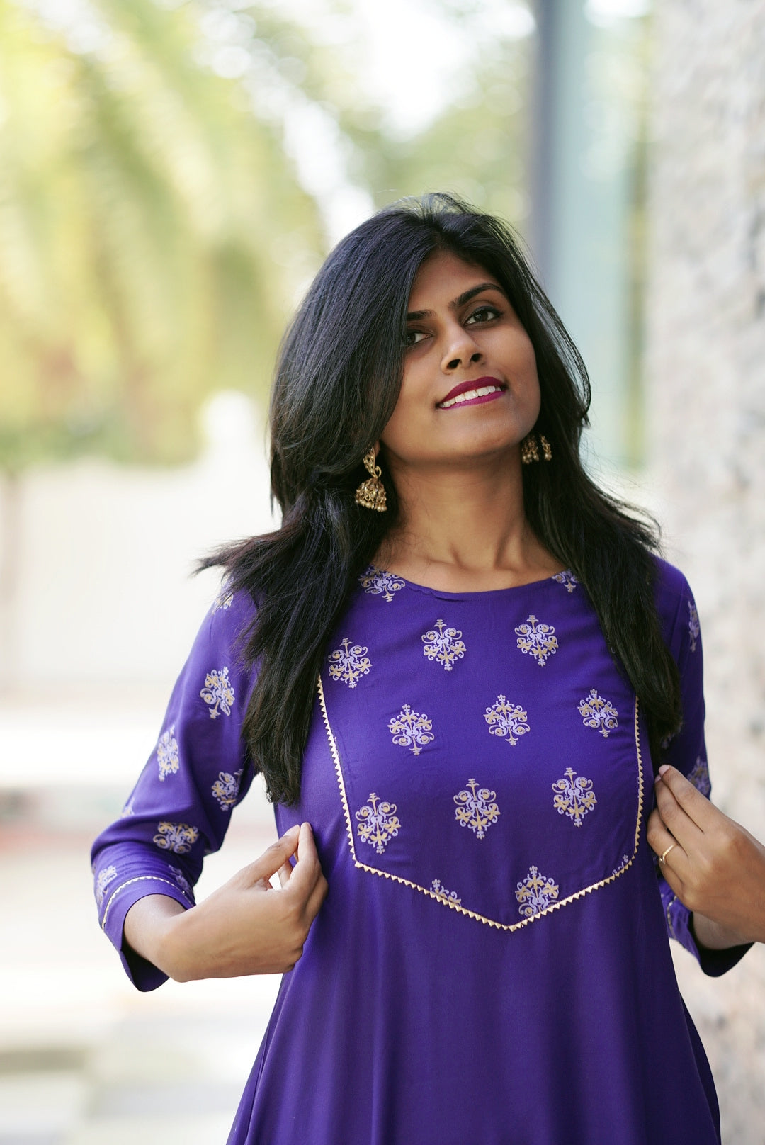 CELESTIAL BLOOM KURTI