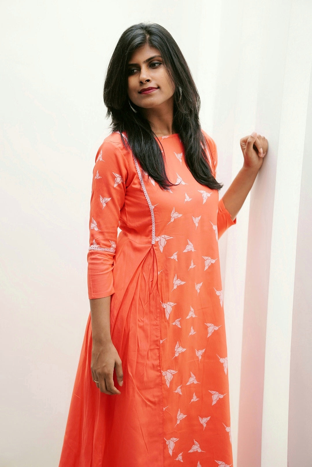 ORIGAMI BIRDS KURTI