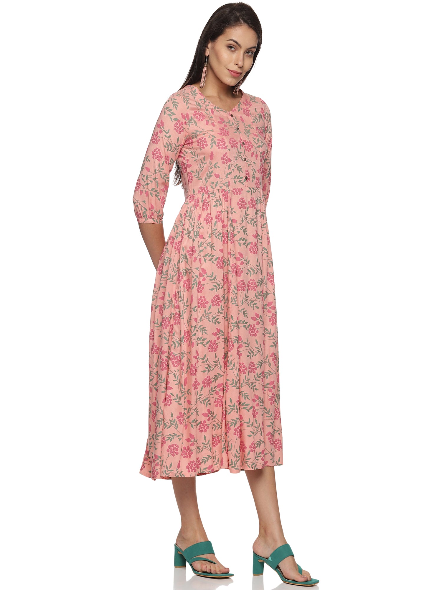 Soft Blooms Kurti