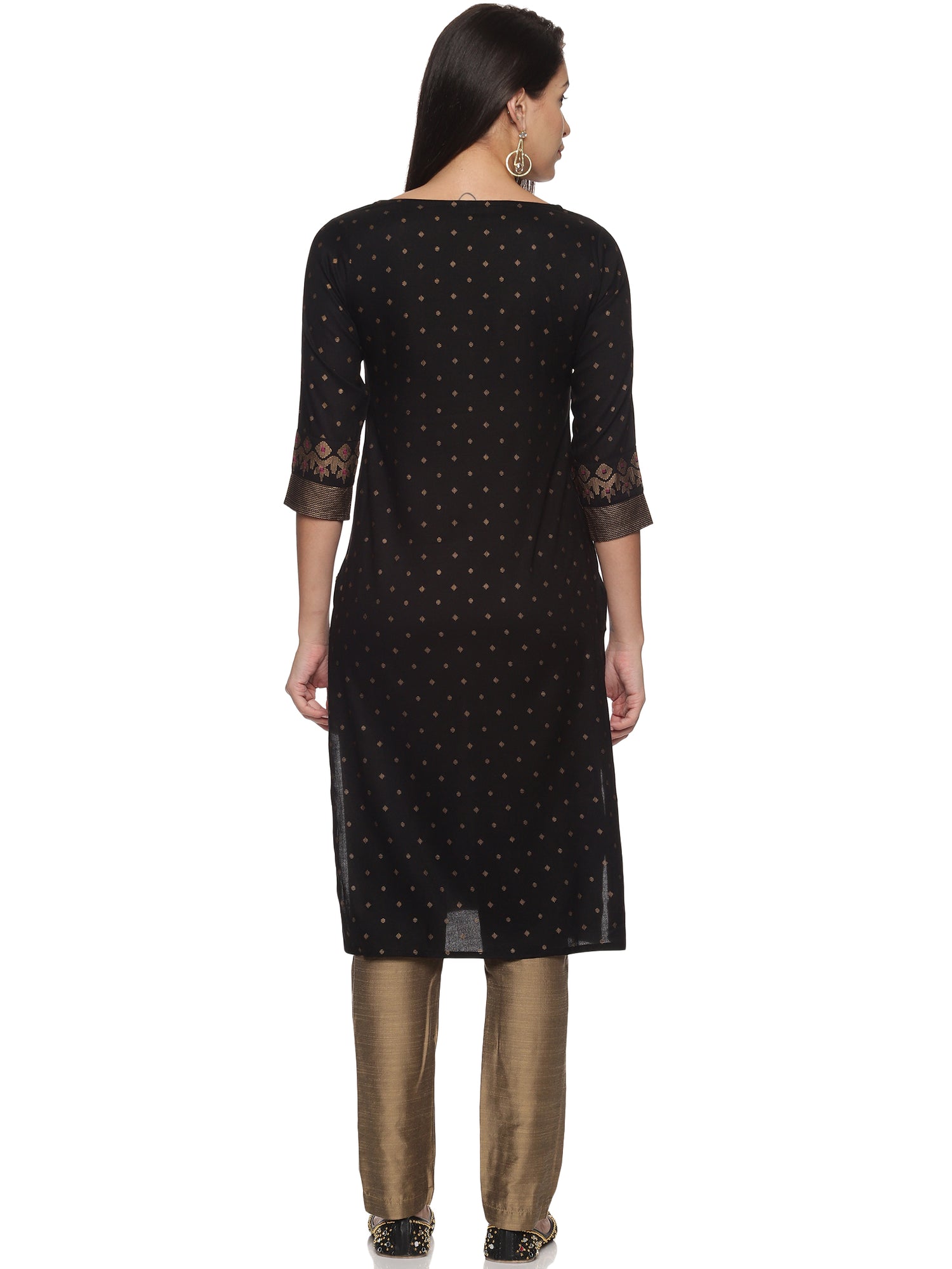 Dots And Diamond Kurti