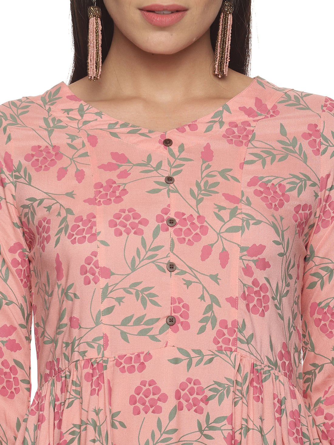 Soft Blooms Kurti