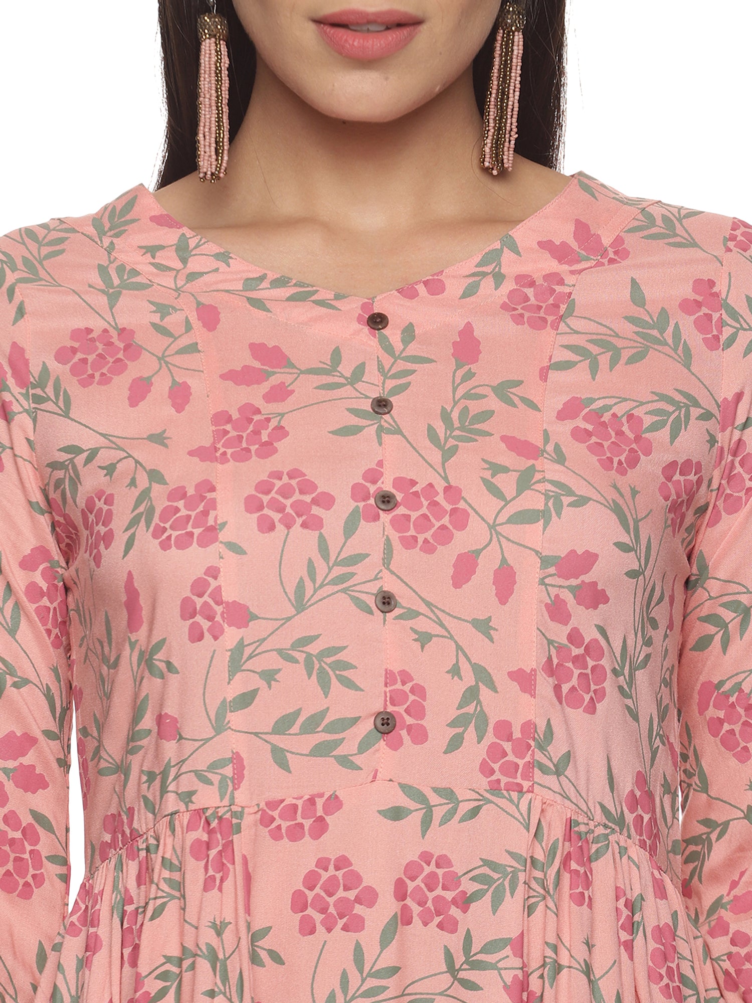 Soft Blooms Kurti