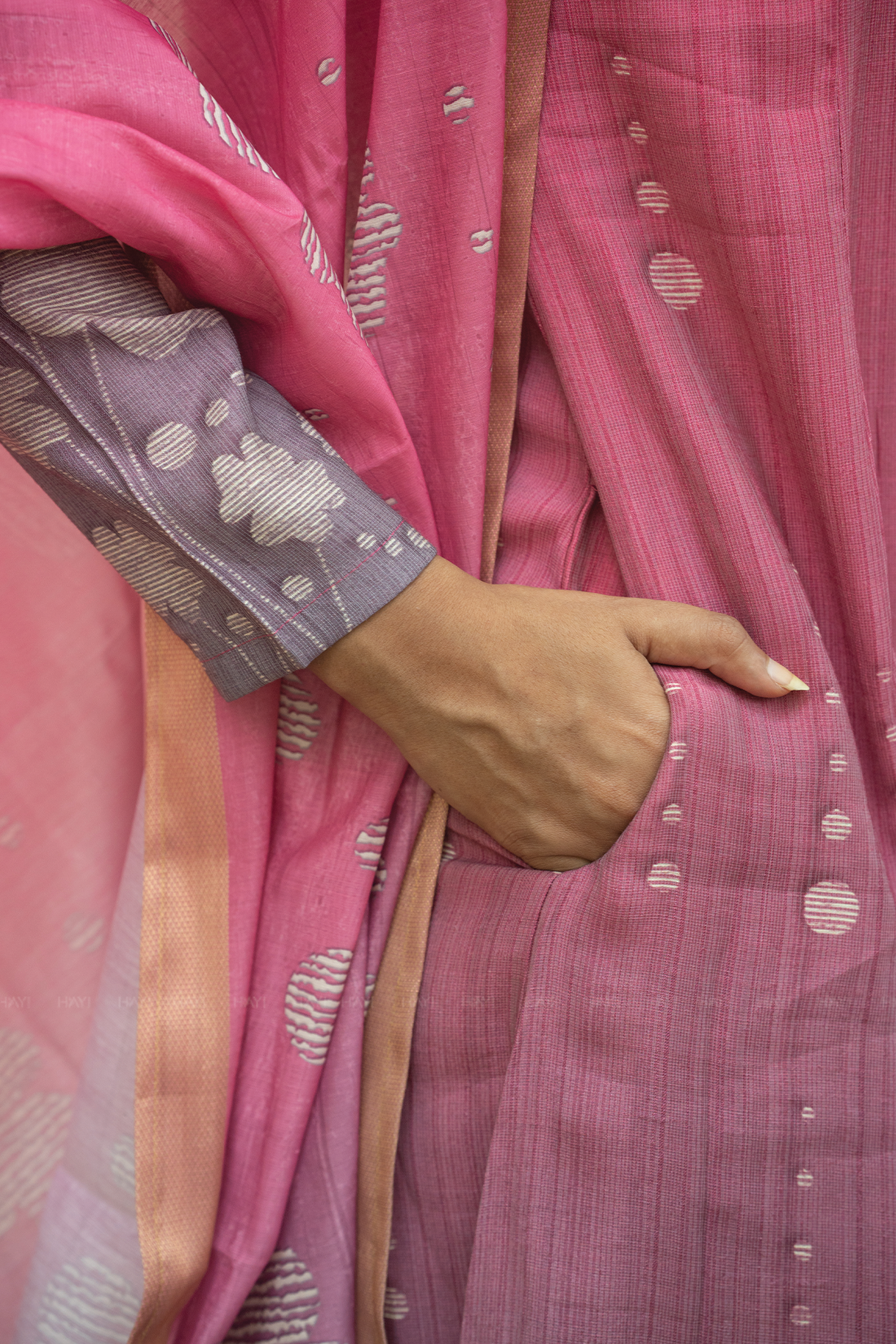 Rosy Muse Printed 2 Piece Bombay Silk Blend Kurta with Dupatta