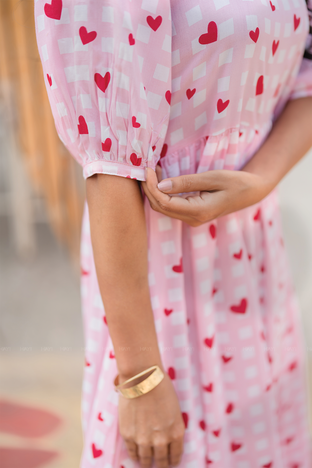 Heartnote Lay Off-White Viscose Dress with Square Neck