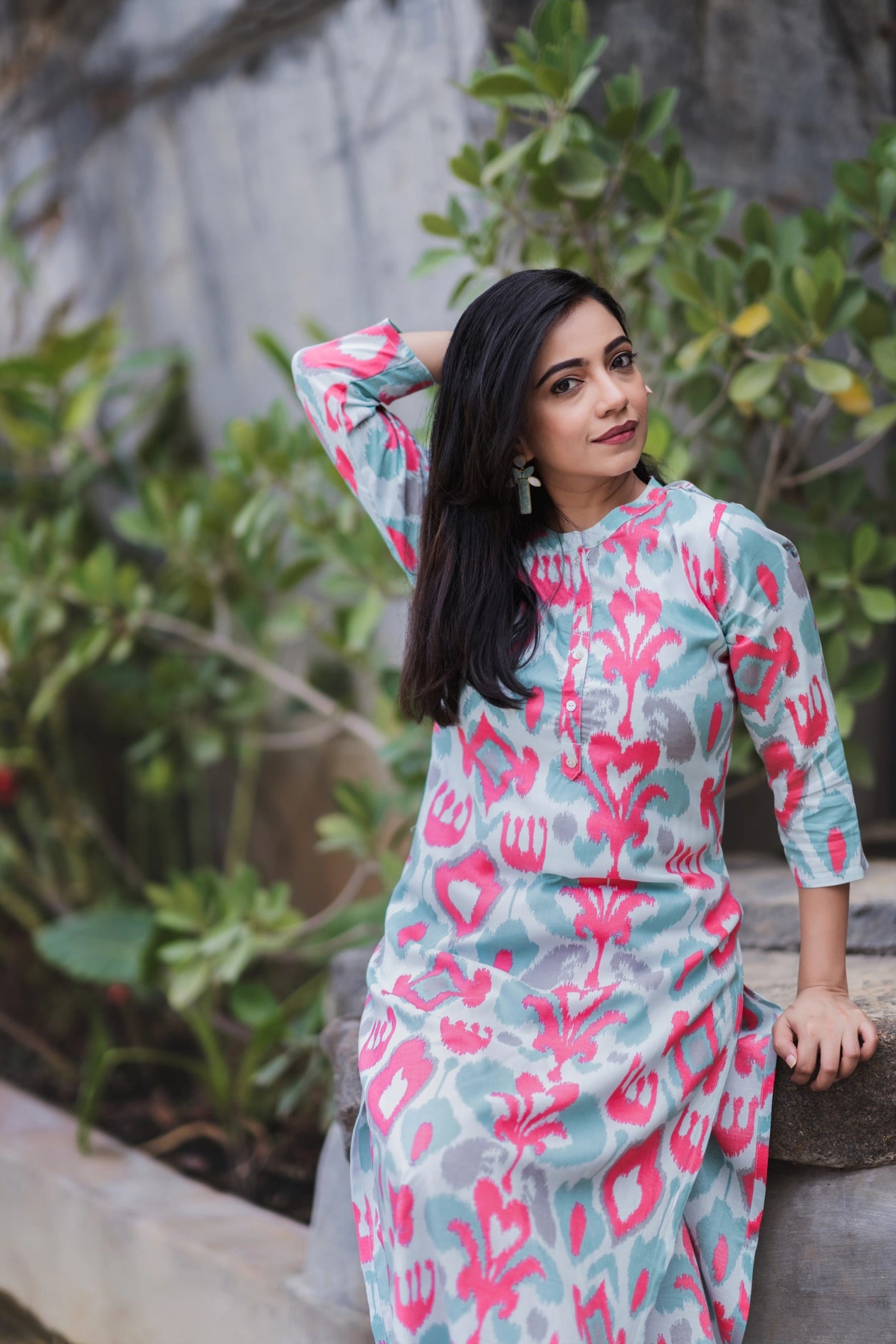Hued Ikat