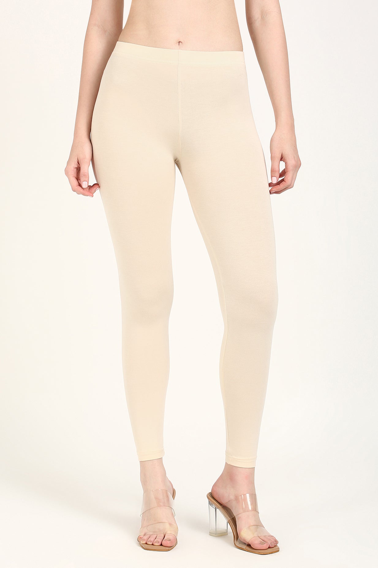 Cream ankle