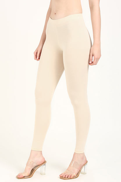 Cream ankle