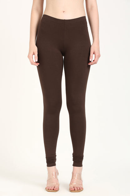 Brown churidar