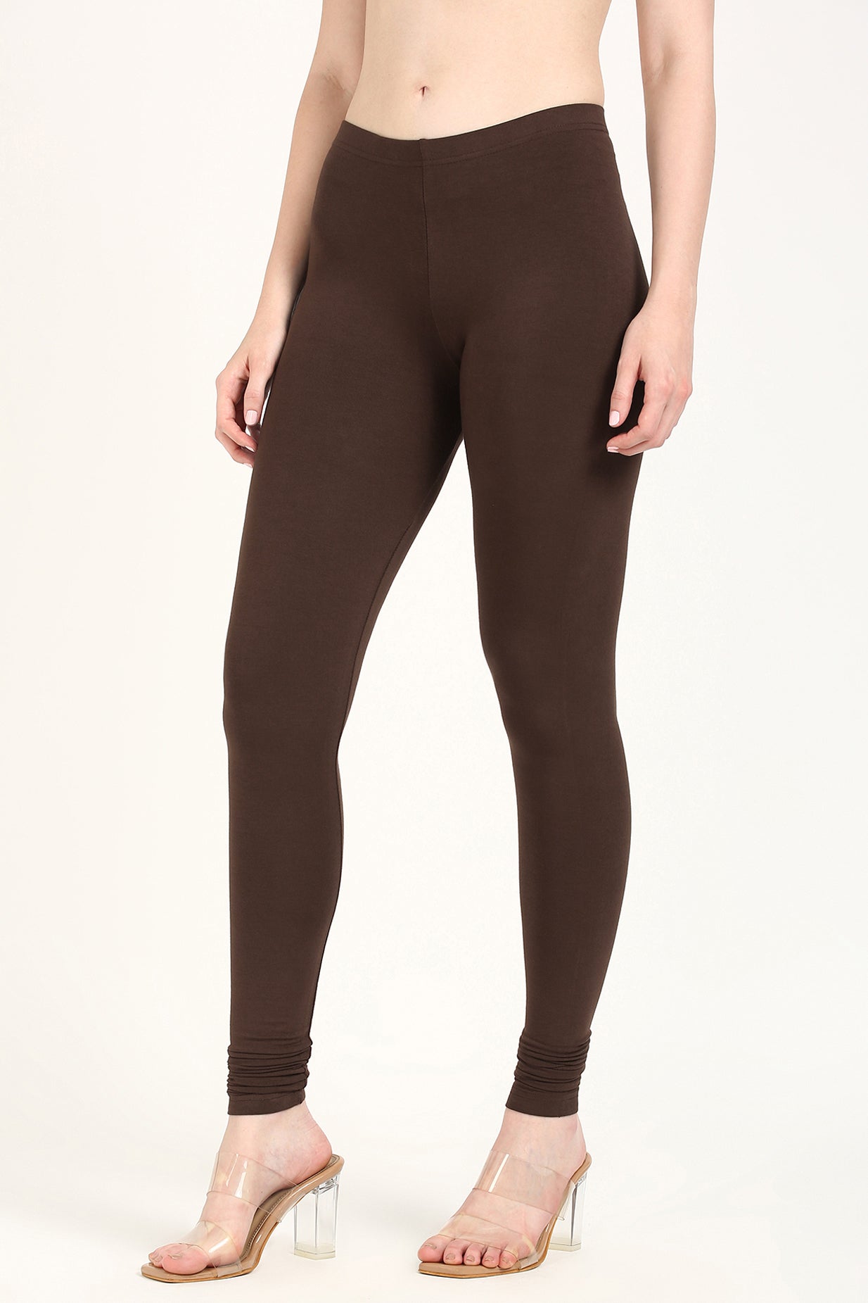 Brown churidar
