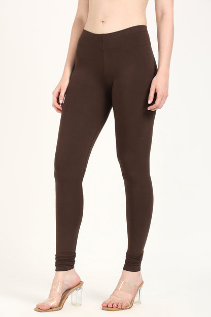Brown churidar