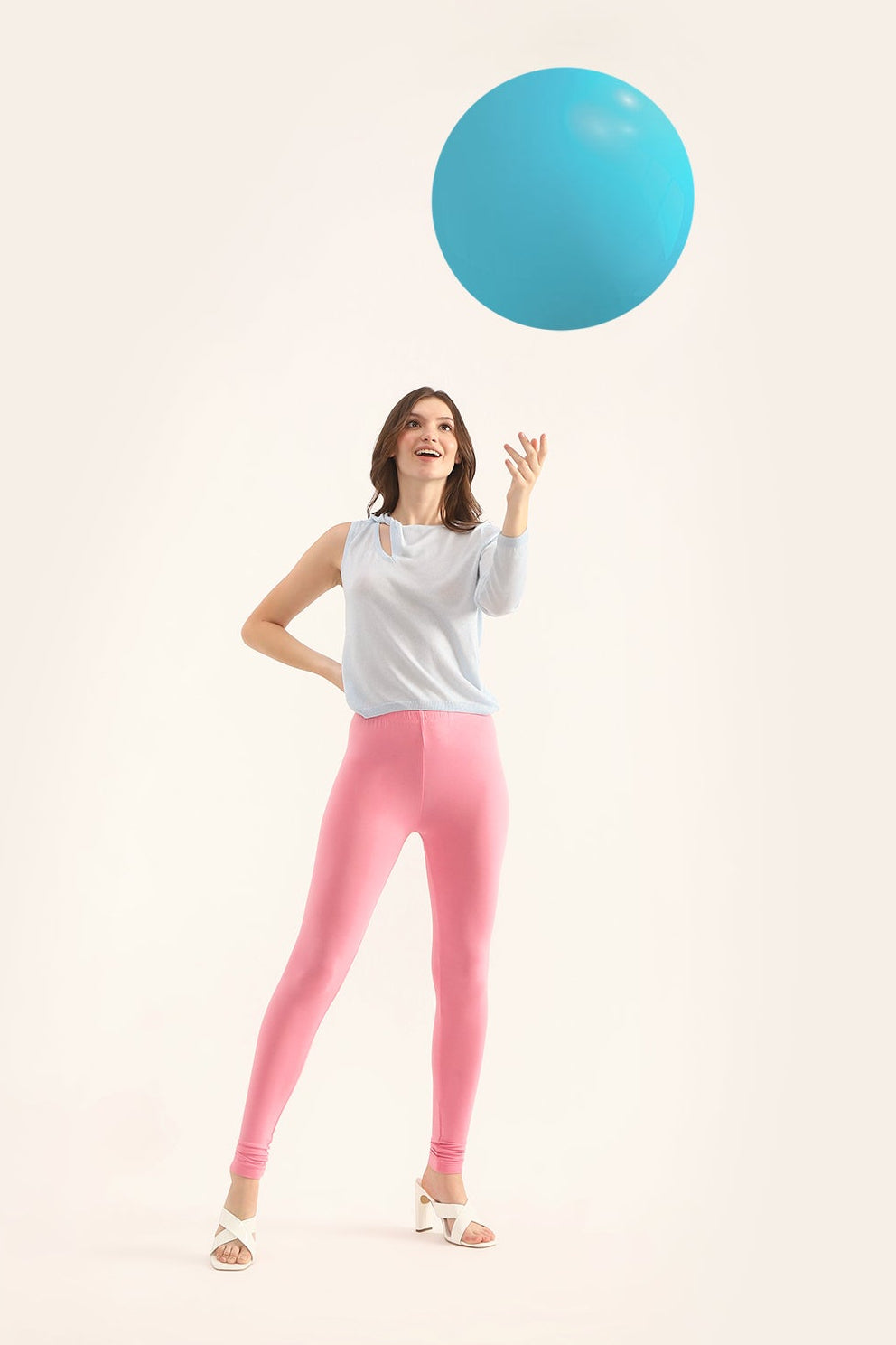 Pink churidar
