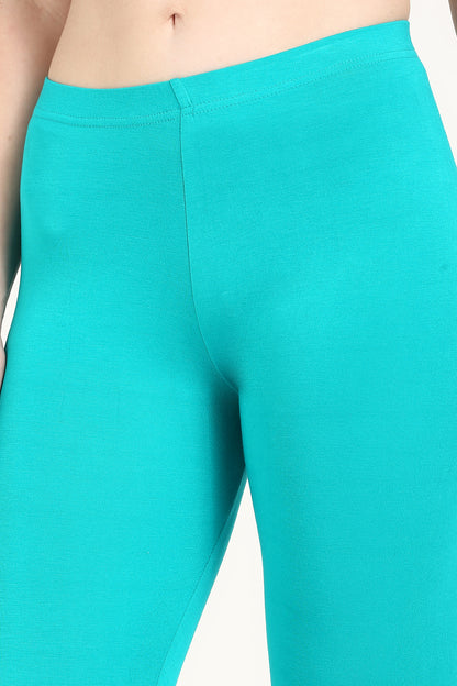 Turquoise churidar