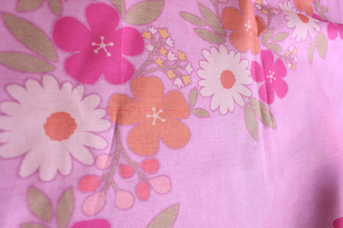 Munga Dark Arca Daman Bright Rose Hand Embroidery Unstitched Fabric