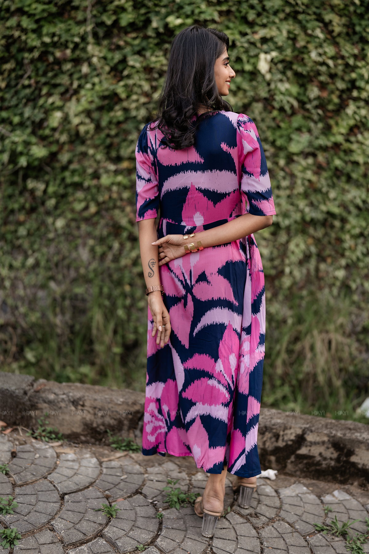 Pink Mirage Floral Printed Dress