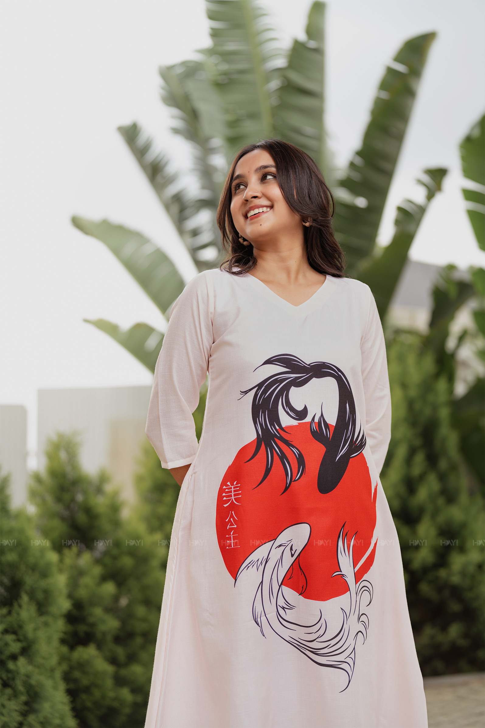 Miyabi Sun Placement Printed Co-ords