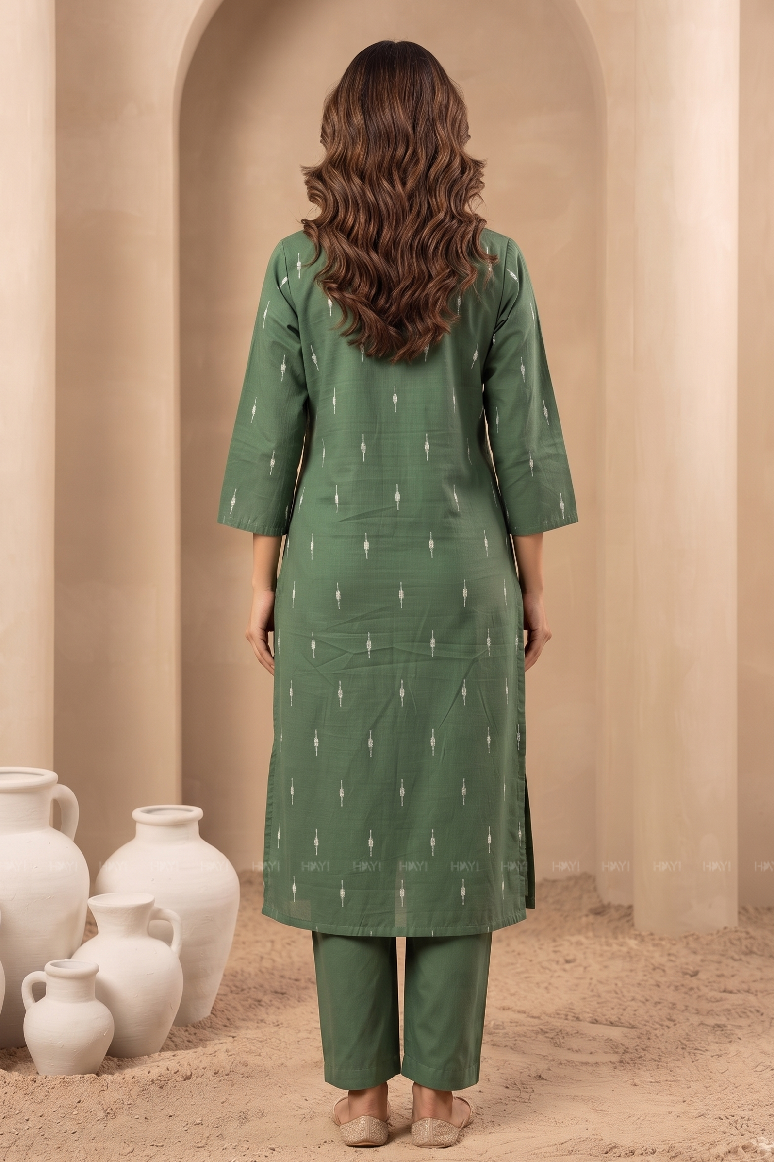 Misty Moss Green Co-ord Set