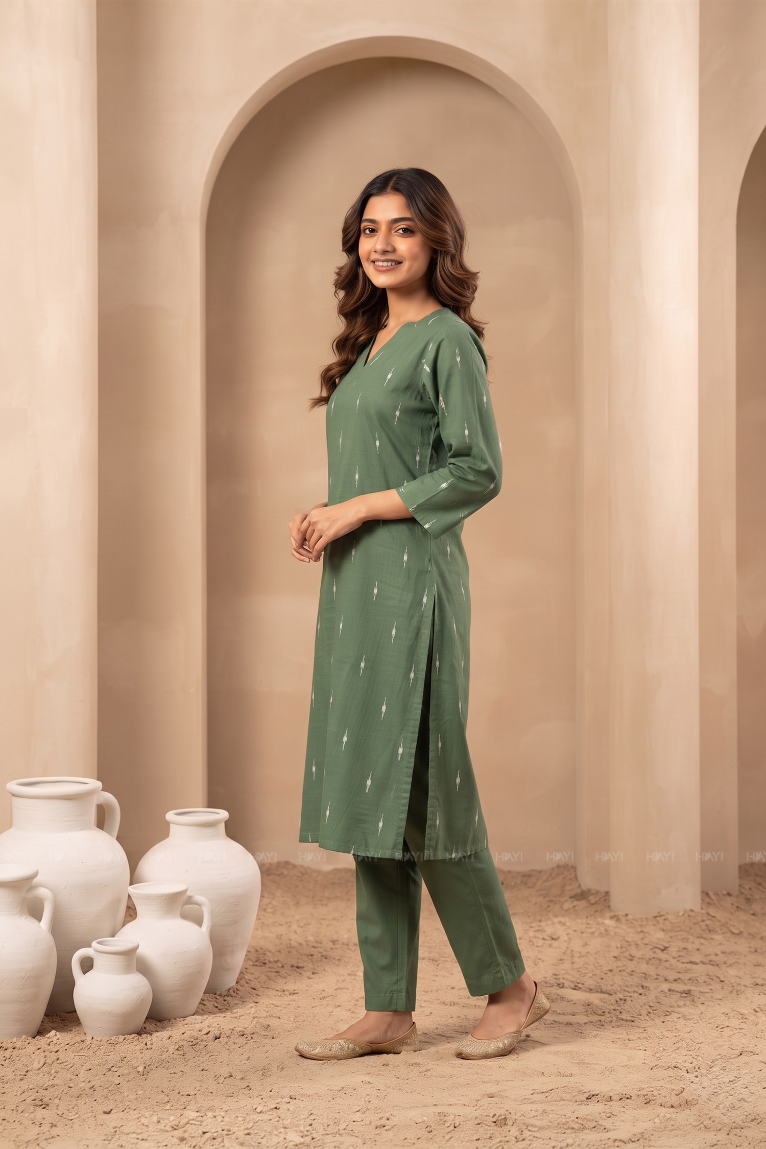 Misty Moss Green Co-ord Set