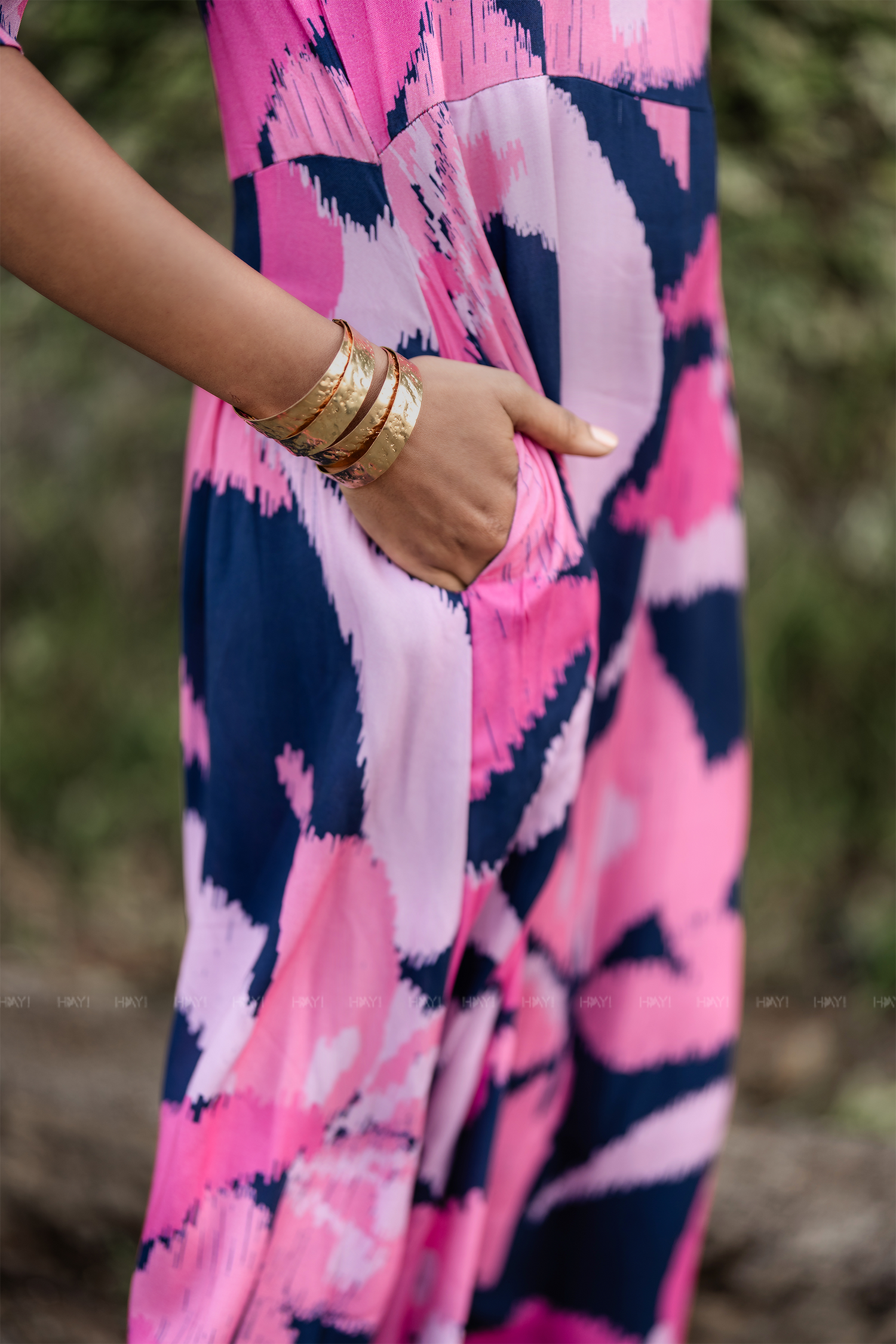 Pink Mirage Floral Printed Dress