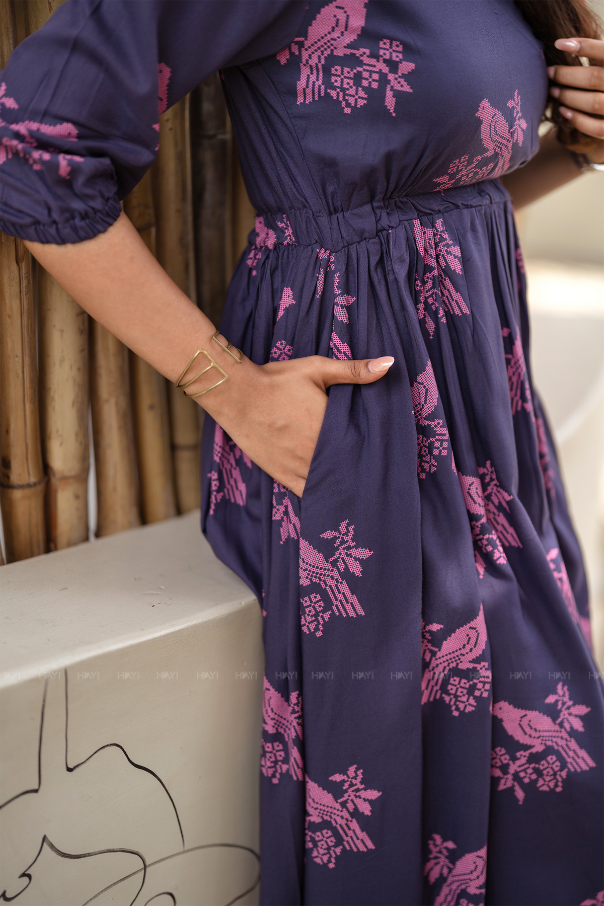 Plumwing Printed Umbrella Wear