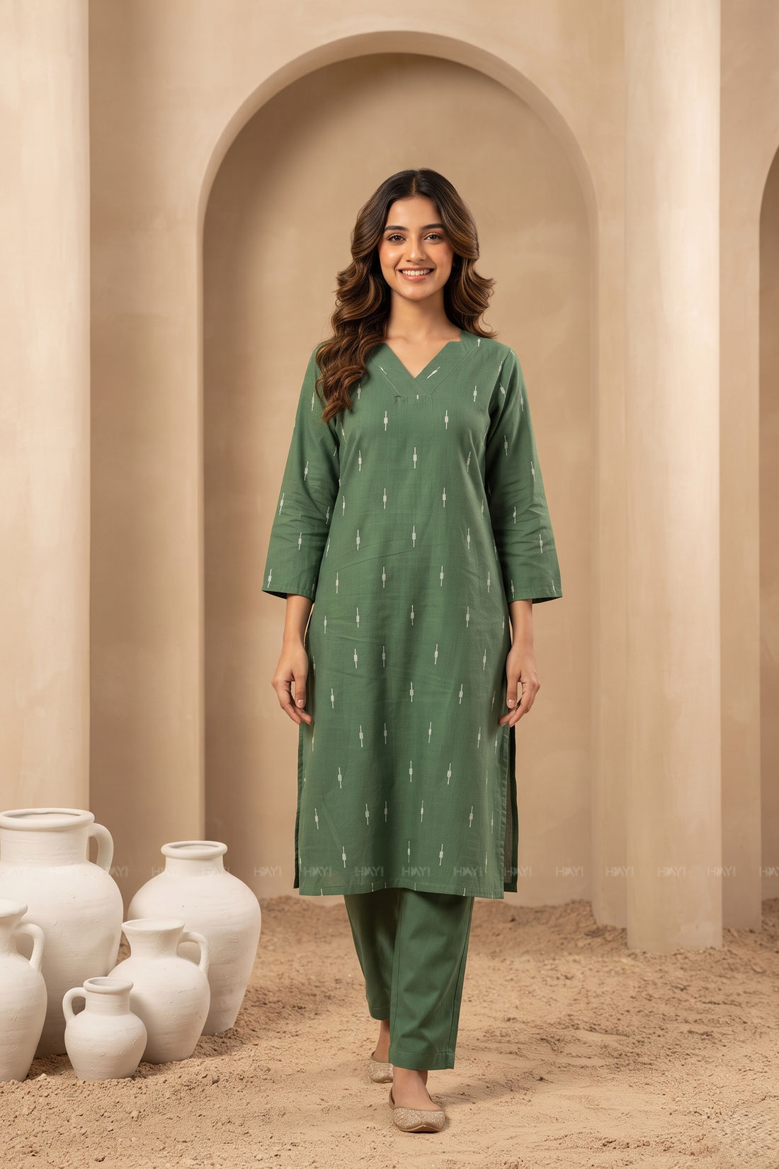 Misty Moss Green Co-ord Set