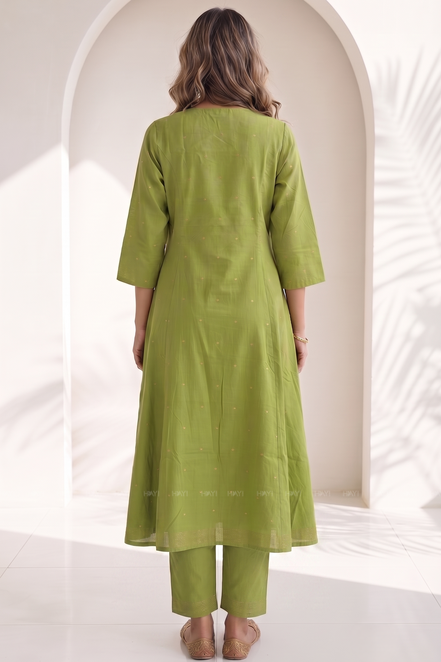Forest Echo Green Printed Co-ord Set
