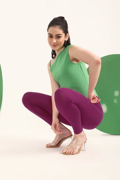 Plum ankle