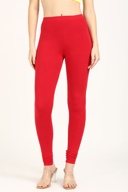 Red churidar