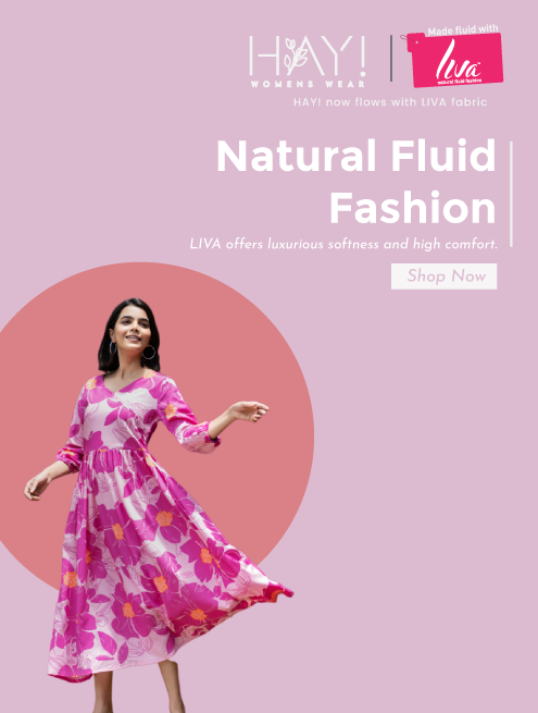 Be chic yet comfortable with - Liva Fluid Fashion