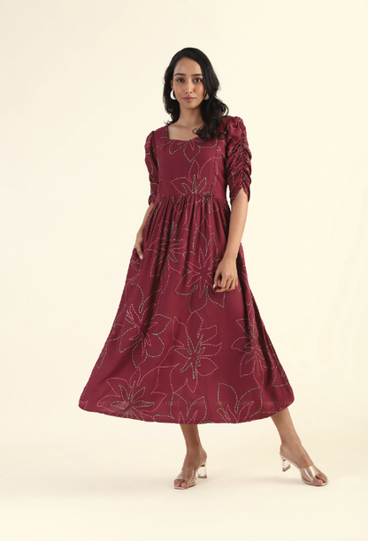 Autumn Vibes! Maroon feeding and maternity wear